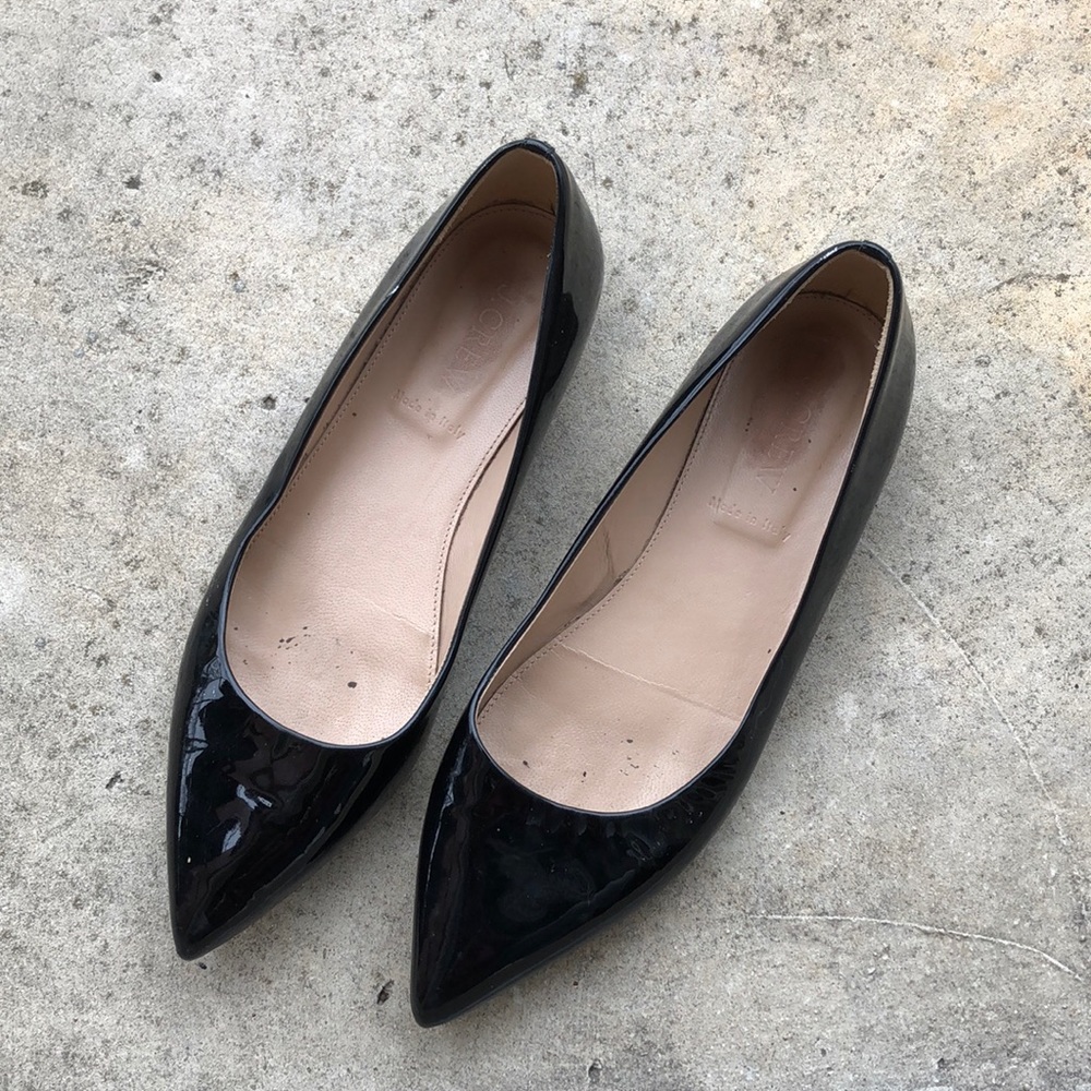 J Crew Pointed Toe Flats 👸🏽